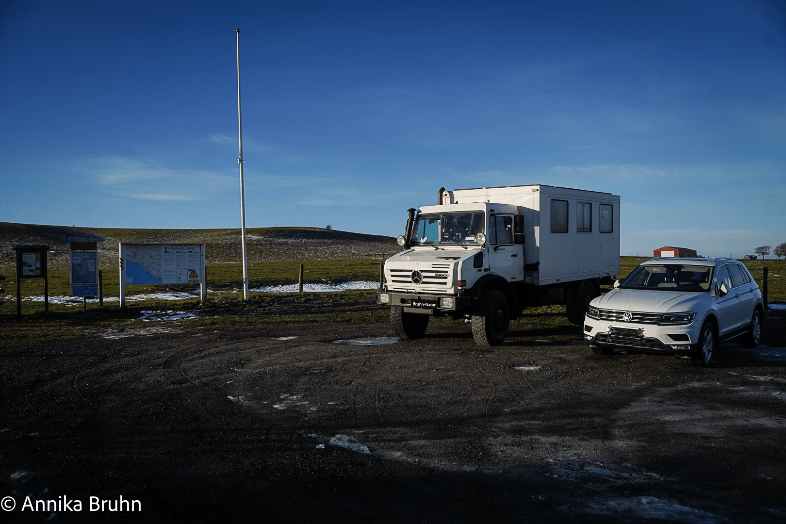 Unser erster Platz in Schweden